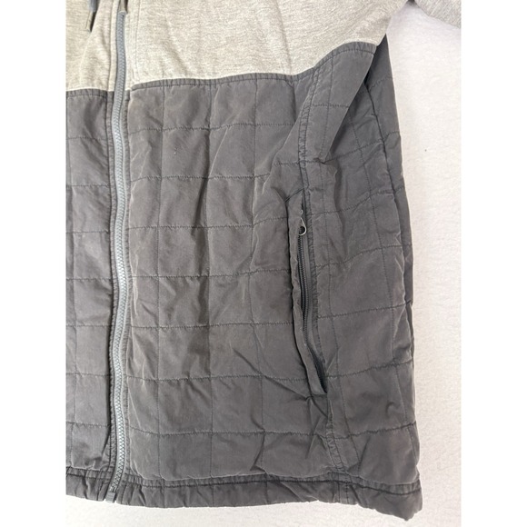 Marmot Men's XL Full Zip Hoodie Sweatshirt Gray Black Colorblock Hiking Outdoor - Picture 6 of 14